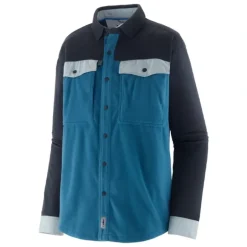 Patagonia L/S Early Rise Snap Shirt Wavy Blue - Your Premium Fishing Gear Store Rods Lines Baits Accessories* Fly Fishing