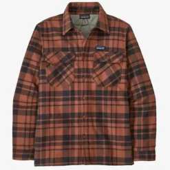 Patagonia Men's Insulated Organic Cotton Midweight Fjord Flannel Shirt - Your Premium Fishing Gear Store Rods Lines Baits Accessories* Fishing Line