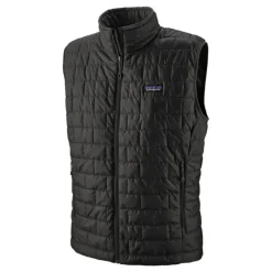 Patagonia Mens Nano Puff Vest - Black - Your Premium Fishing Gear Store Rods Lines Baits Accessories* Shop All