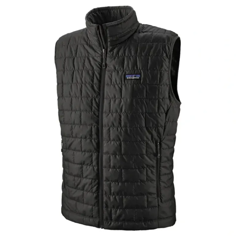 Patagonia Mens Nano Puff Vest - Black - Your Premium Fishing Gear Store Rods Lines Baits Accessories* Shop All