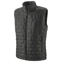 Patagonia Mens Nano Puff Vest Forge Grey - Your Premium Fishing Gear Store Rods Lines Baits Accessories* Fishing Line