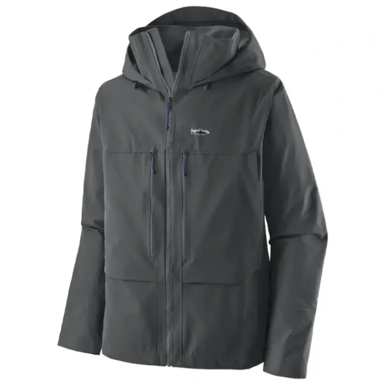 Patagonia Swiftcurrent Wading Jacket Forge Grey - Your Premium Fishing Gear Store Rods Lines Baits Accessories* Fishing Line