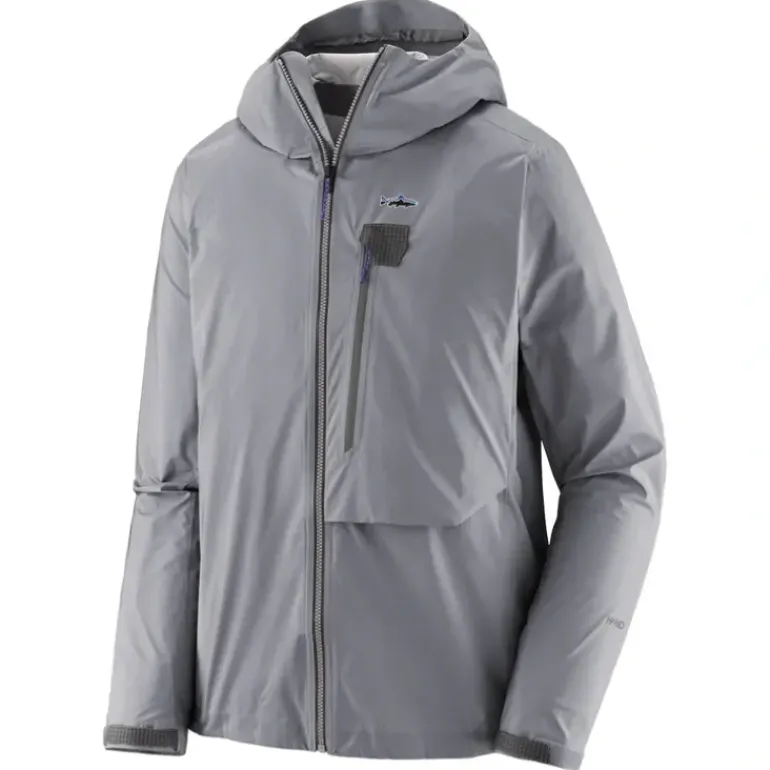 Patagonia Ultralight Packable Jacket - Salt Grey - Your Premium Fishing Gear Store Rods Lines Baits Accessories* Fly Fishing