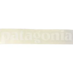 Patagonia White Logo Small Sticker - Your Premium Fishing Gear Store Rods Lines Baits Accessories* Shop All