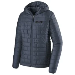 Patagonia Womens Nano Puff Fitz Roy Trout Hoody Smolder Blue - Your Premium Fishing Gear Store Rods Lines Baits Accessories* Fishing Line