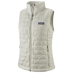 Patagonia Womens Nano Puff Vest Birch White - Your Premium Fishing Gear Store Rods Lines Baits Accessories* Fishing Line