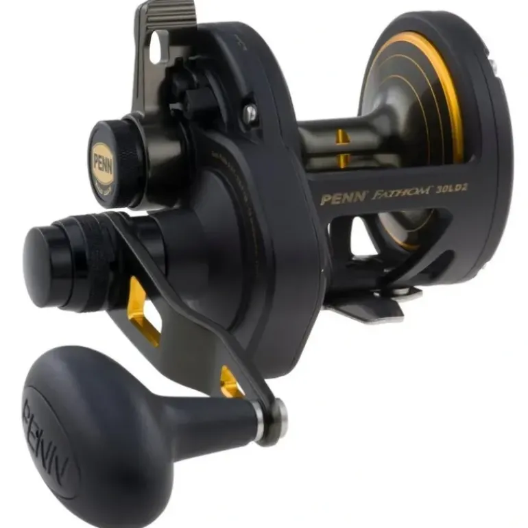Penn Fathom Lever Drag 2 Speed Conventional Fishing Reels - Your Premium Fishing Gear Store Rods Lines Baits Accessories* Fishing Line
