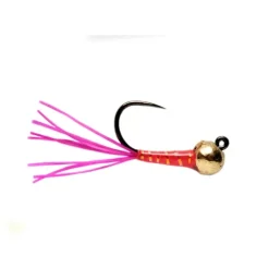 Perdiworm Pink Barbless - Your Premium Fishing Gear Store Rods Lines Baits Accessories* Fly Fishing