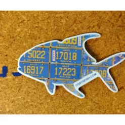 Permit License Plate Sticker - Your Premium Fishing Gear Store Rods Lines Baits Accessories* Shop All