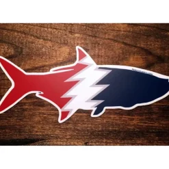 Pesca Muerta Tarpon Sticker - Grateful - Your Premium Fishing Gear Store Rods Lines Baits Accessories* Fly Fishing