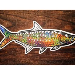 Pesca Muerta Trippy Tarpon Sticker - Your Premium Fishing Gear Store Rods Lines Baits Accessories* Fly Fishing