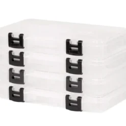 Plano ProLatch 3650 Stowaway Tackle Box 4-Pack, Clear - Your Premium Fishing Gear Store Rods Lines Baits Accessories* Shop All