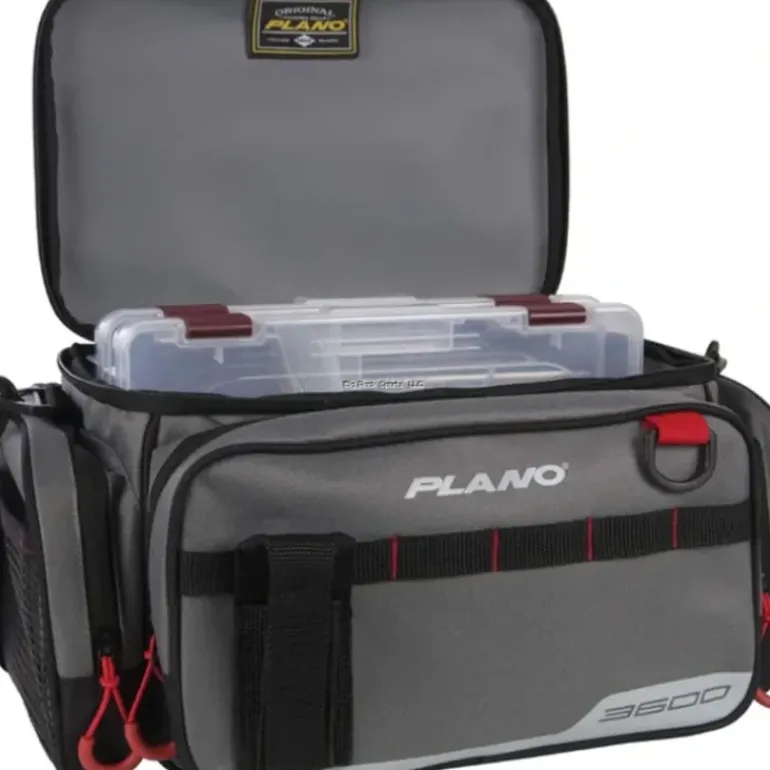 Plano Weekend Series 3600 Size Tackle Case with 2-3600's, Grey - Your Premium Fishing Gear Store Rods Lines Baits Accessories* Fishing Line