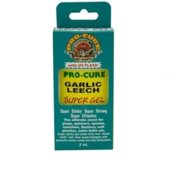 Pro-Cure Super Gel 2oz Garlic Leech - Your Premium Fishing Gear Store Rods Lines Baits Accessories* Bait