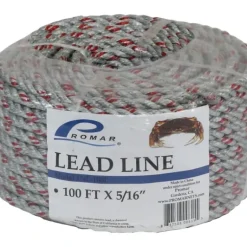 Promar 100-Foot Lead Core Rope, 5/16-Inch Diameter, Orange Finish - Your Premium Fishing Gear Store Rods Lines Baits Accessories* Shop All