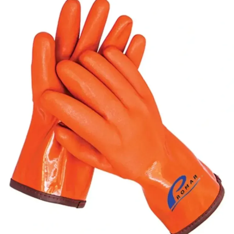 Promar Insulated ProGrip Gloves, Orange, Large - Your Premium Fishing Gear Store Rods Lines Baits Accessories* Fishing Line