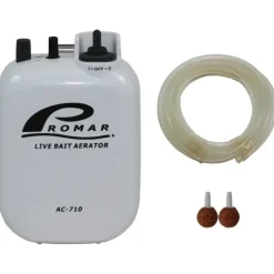 Promar 2 Speed Bait Aerator Live Bait Minnow Keeper White AC-710 - Your Premium Fishing Gear Store Rods Lines Baits Accessories* Bait