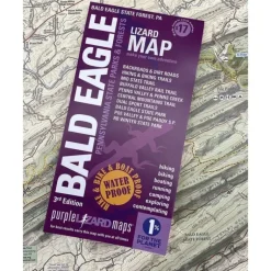 Purple Lizard Map - Bald Eagle 4th Edition - Your Premium Fishing Gear Store Rods Lines Baits Accessories* Fishing Line