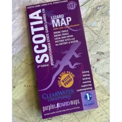 Purple Lizard Map - Scotia 2nd Edition - Your Premium Fishing Gear Store Rods Lines Baits Accessories* Shop All