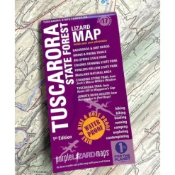 Purple Lizard Map - Tuscarora State Forest - Your Premium Fishing Gear Store Rods Lines Baits Accessories* Fishing Line