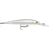 Rapala Deep Husky Jerk 10, Suspending, Deep-Diving, 4", 3/8oz, Pure Chrome - Your Premium Fishing Gear Store Rods Lines Baits Accessories* Shop All