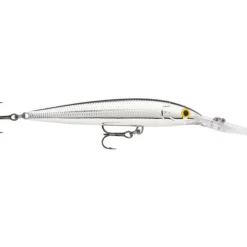 Rapala Deep Husky Jerk 12, Suspending, Deep-Diving, 4-3/4", 1/2oz, Pure Chrome - Your Premium Fishing Gear Store Rods Lines Baits Accessories* Shop All