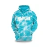 Rapala Hooded Sweatshirt Light, Blue Glare, Medium - Your Premium Fishing Gear Store Rods Lines Baits Accessories* Shop All