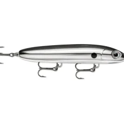 Rapala Skitter V 13 Topwater Floating, 5-1/4", 1oz, Pure Chrome - Your Premium Fishing Gear Store Rods Lines Baits Accessories* Bait