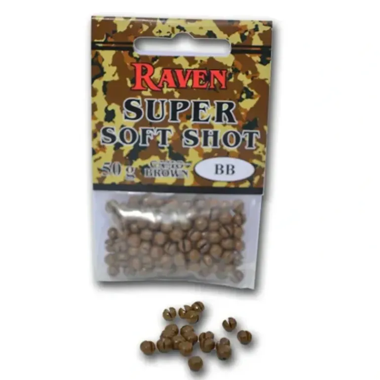 RAVEN SUPER SOFT SHOT - Your Premium Fishing Gear Store Rods Lines Baits Accessories* Fishing Line