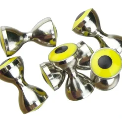 Real Eyes Nickel Yellow - Your Premium Fishing Gear Store Rods Lines Baits Accessories* Shop All