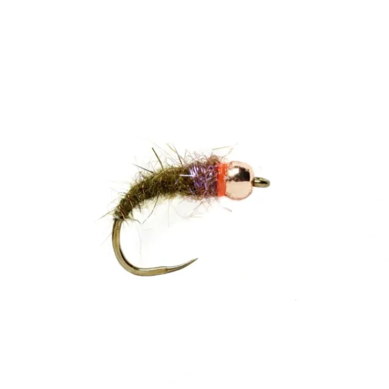Red Collar Olive Bug Barbless - Your Premium Fishing Gear Store Rods Lines Baits Accessories* Shop All