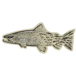 Rep Your Water Brown Snacks Sticker - Your Premium Fishing Gear Store Rods Lines Baits Accessories* Shop All