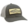 Rep Your Water Brown Snacks Trucker Lt Gray/Navy - Your Premium Fishing Gear Store Rods Lines Baits Accessories* Shop All