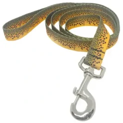 Rep Your Water Brown Trout Skin Dog Leash - Your Premium Fishing Gear Store Rods Lines Baits Accessories* Shop All