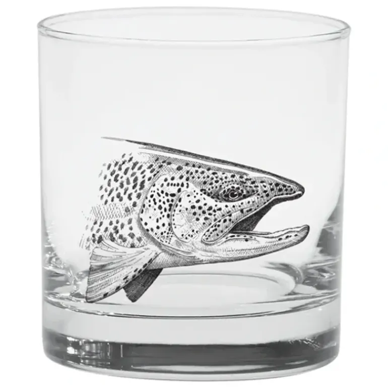 Rep Your Water Crystal Old Fashioned Glass Big Bow - Your Premium Fishing Gear Store Rods Lines Baits Accessories* Shop All
