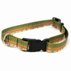 Rep Your Water Cutthroat Trout Skin Dog Collar Large - Your Premium Fishing Gear Store Rods Lines Baits Accessories* Shop All