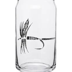Rep Your Water Feather Dry Fly Beer Can Glass - Your Premium Fishing Gear Store Rods Lines Baits Accessories* Fly Fishing