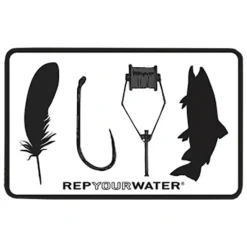 Rep Your Water Fly Tyer Sticker - Your Premium Fishing Gear Store Rods Lines Baits Accessories* Fly Fishing