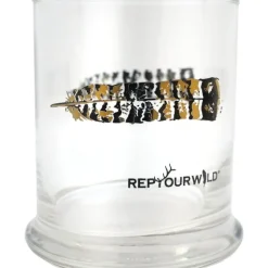 Rep Your Water Metallic Grouse Feathers Lowball Glass - Your Premium Fishing Gear Store Rods Lines Baits Accessories* Shop All