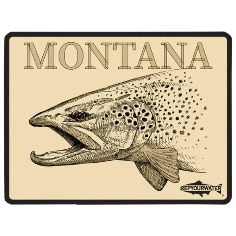 Rep Your Water Montana Artist Reserve Sticker - Your Premium Fishing Gear Store Rods Lines Baits Accessories* Shop All