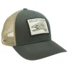 Rep Your Water Montana Artist's Reserve Trucker Green/Tan - Your Premium Fishing Gear Store Rods Lines Baits Accessories* Shop All