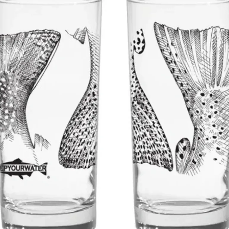 Rep Your Water Tails Highball Glass - Your Premium Fishing Gear Store Rods Lines Baits Accessories* Shop All