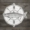 Rep Your Water Tarpon Compass Sticker - Your Premium Fishing Gear Store Rods Lines Baits Accessories* Shop All