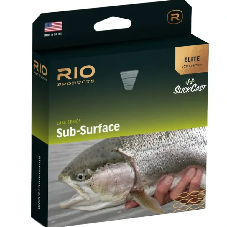 RIO Elite Sub-Surface Camolux Fly Line - Your Premium Fishing Gear Store Rods Lines Baits Accessories* Fishing Line