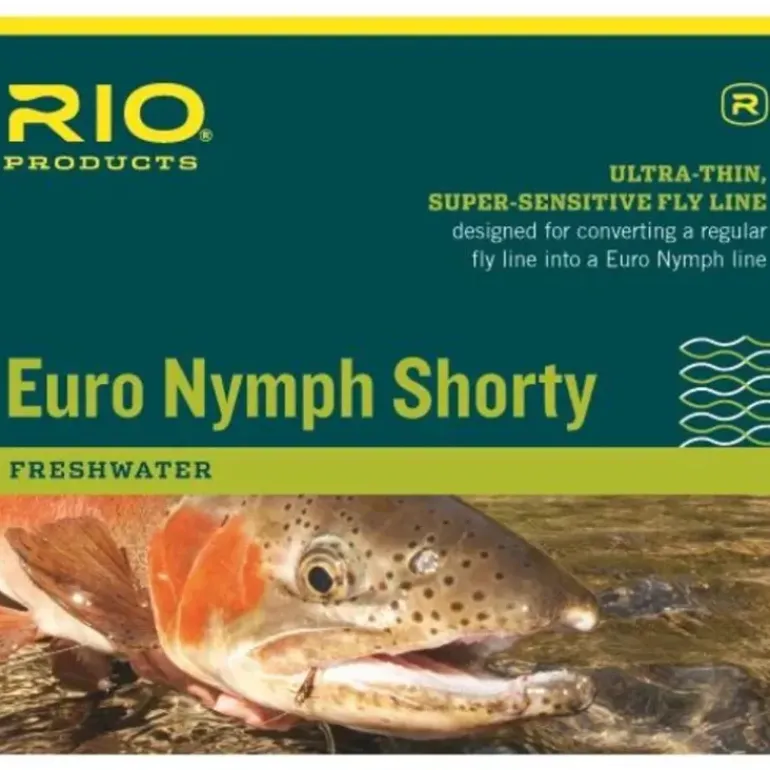 RIO Euro Nymph Shorty #2-5 Orange/Sage/Olive - Your Premium Fishing Gear Store Rods Lines Baits Accessories* Fishing Line