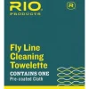 RIO Line Cleaning Towelette - Your Premium Fishing Gear Store Rods Lines Baits Accessories* Fishing Line