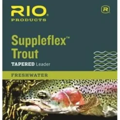 RIO Suppleflex Trout Leader 12' - Your Premium Fishing Gear Store Rods Lines Baits Accessories* Fly Fishing