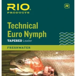 RIO TECHNICAL EURO NYMPH LEADER WITH TIPPET RING - Your Premium Fishing Gear Store Rods Lines Baits Accessories* Shop All