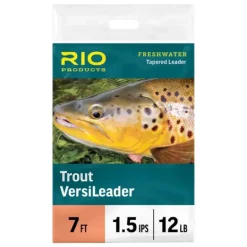 RIO Trout Versileader 7' - Your Premium Fishing Gear Store Rods Lines Baits Accessories* Fishing Line