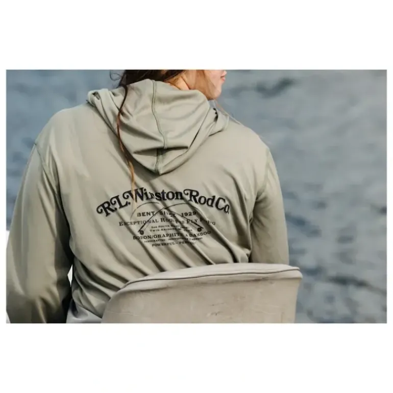 R.L. Winston Powerful/Perfect Sun Hoodie Olive - Your Premium Fishing Gear Store Rods Lines Baits Accessories* Fishing Line